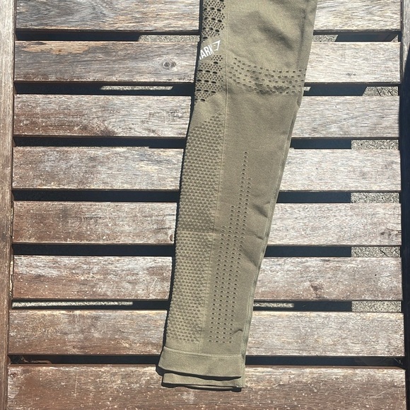 Gymshark - Green - Seamless Leggings - Picture 5 of 8